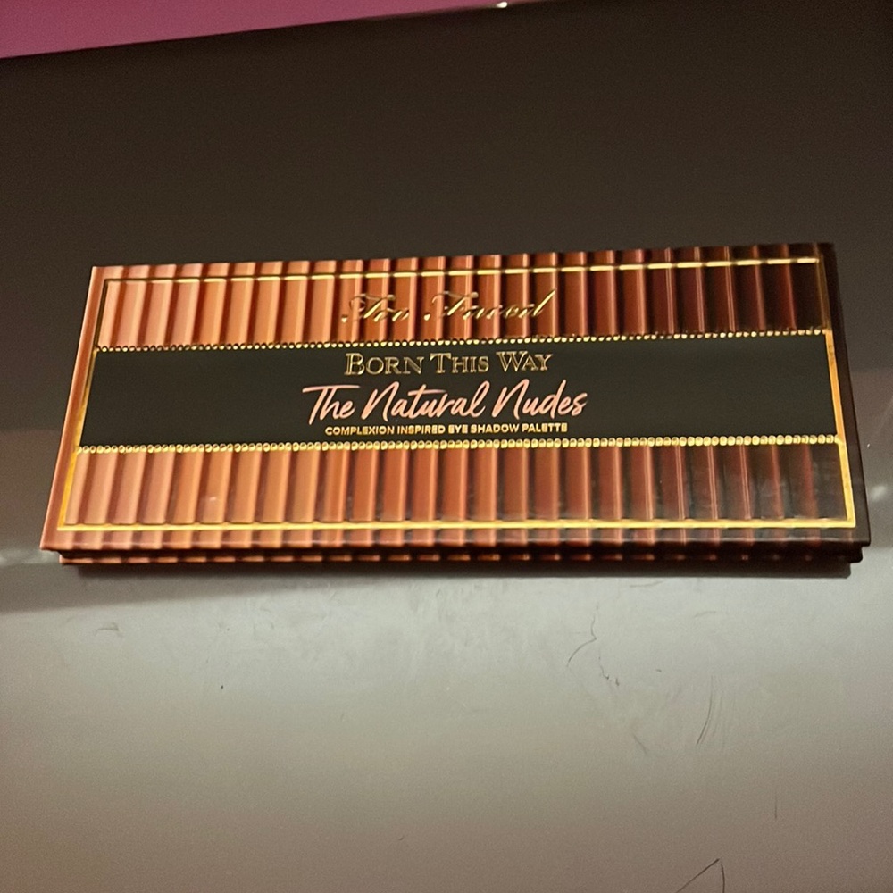 Too faced natural nudes never used